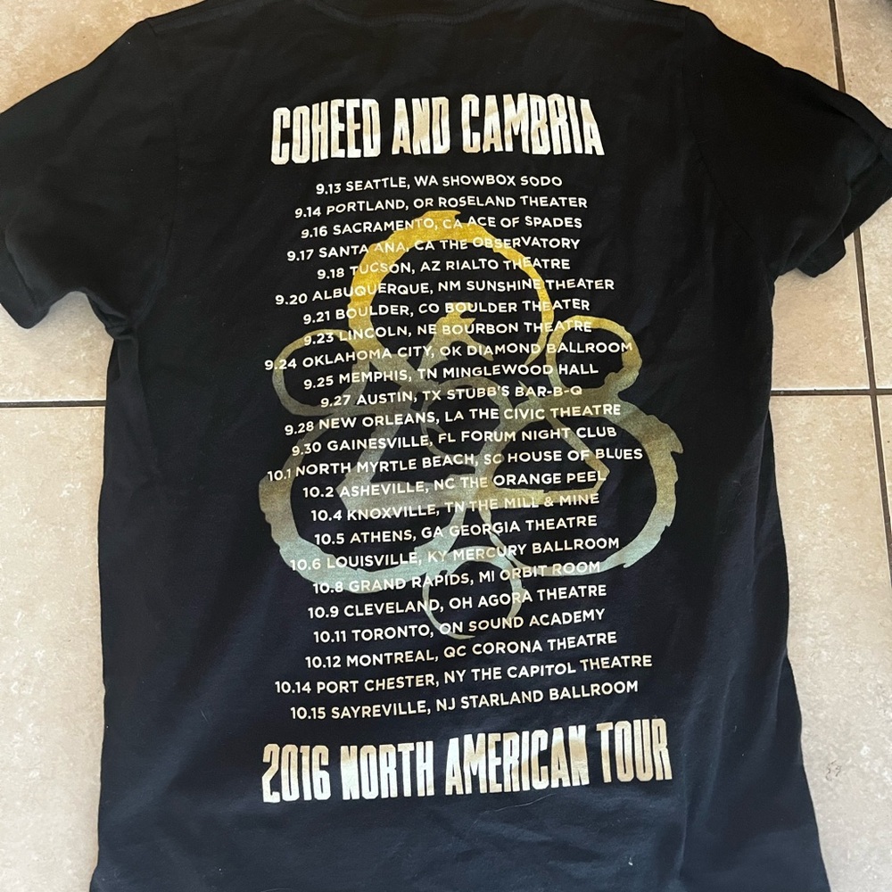 Black Coheed and Cambria Tour T-Shirt